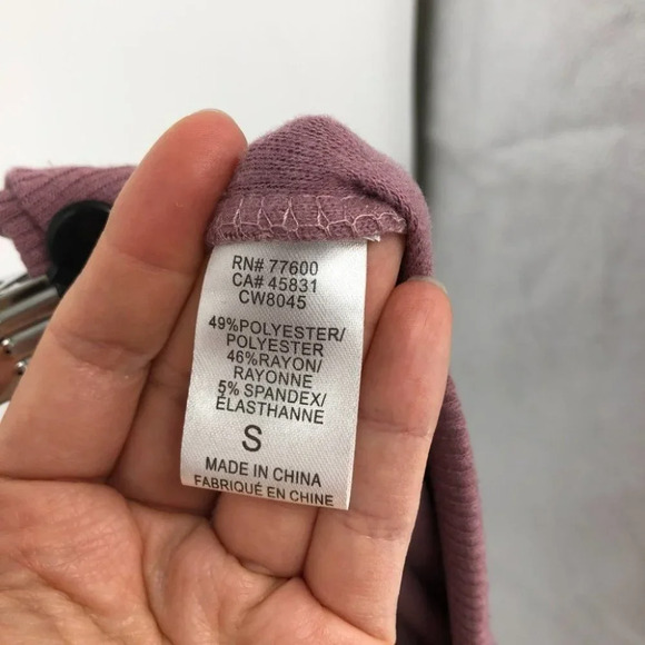 CHASER Women's Star & Paint Splatter Joggers In Glam Mauve pink - Picture 8 of 16